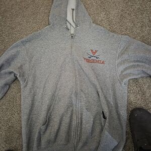 Jerzees NuBlend Heather Gray Hoodie